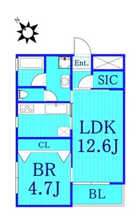オークデンヒルズ【2階】の間取り
