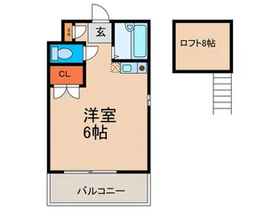 アベニ-ル【4階】の間取り
