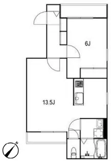 Gran千歳台B棟【1階】の間取り