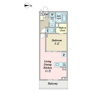 Broocklands【2階】の間取り