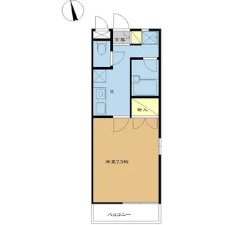 αNEXT高崎第9【2階】の間取り