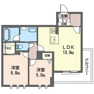 クリヴィア【3階】の間取り