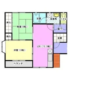 カーサ葵【2階】の間取り