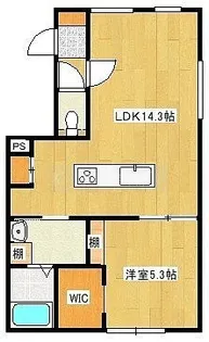 ノルフィーノ・デュール【2階】の間取り