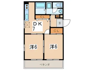 ルピナス相模が丘【3階】の間取り