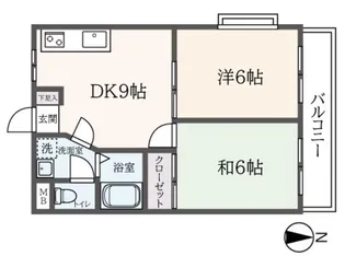 パールハイムコナヤIII【1階】の間取り