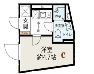 axia tokiwadai【2階】の間取り