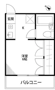 ブルージュ千駄堀【1階】の間取り