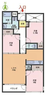 ザ・アーバン・プレステージ【4階】の間取り
