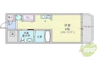ウインズコート3【2階】の間取り
