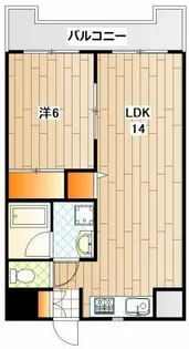 ラポール南太田【2階】の間取り