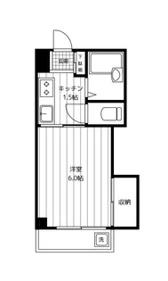 メゾンヨコヤマ【2階】の間取り