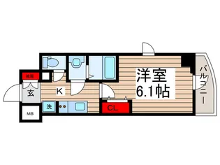 アーバンパーク南行徳レジデンス【6階】の間取り