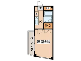 ヒルサイドフォ-ラム 1【4階】の間取り