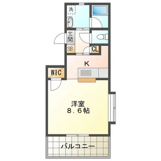 Prior【1階】の間取り