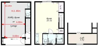 ソレアード アクア【2階】の間取り