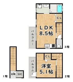 Royal Residence大和田パークフロントの間取り