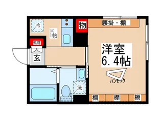 クラフティ江古田【2階】の間取り