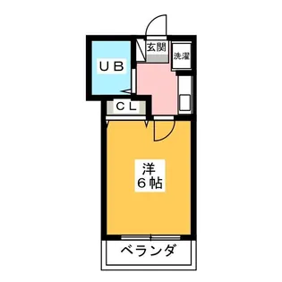 タカラビル【6階】の間取り
