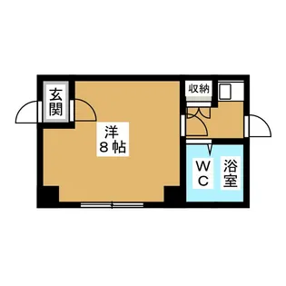 アークビル沼袋【1階】の間取り