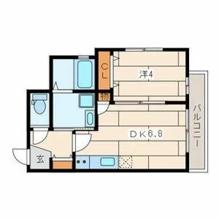 altura 洋光台【1階】の間取り