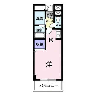 レストインピース【2階】の間取り