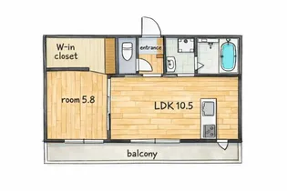 Grande maison【3階】の間取り