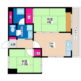 ハイツニュープラザ【3階】の間取り