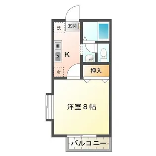 サンガーデン【2階】の間取り