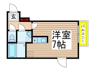 ミリアビタNO.10【3階】の間取り