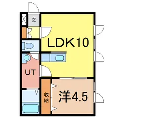 シェルト716【2階】の間取り