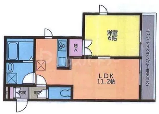 サンメゾン【2階】の間取り