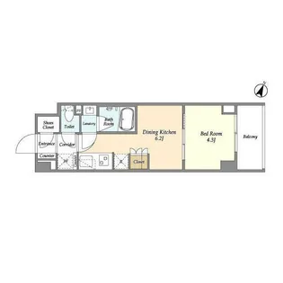 スタイリオ雪谷大塚レジデンス【2階】の間取り