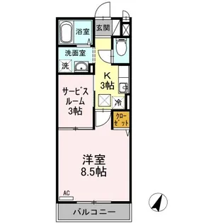 Display【1階】の間取り