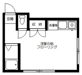 プチハウス【1階】の間取り