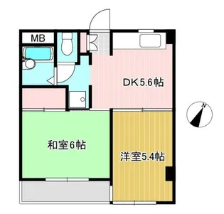 メゾン浦和【2階】の間取り