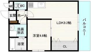 サンフェリーチェ【2階】の間取り