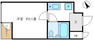 日興パレス西荻窪PARTII【3階】の間取り