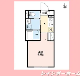 Iden OAK(アイデン オーク)【2階】の間取り