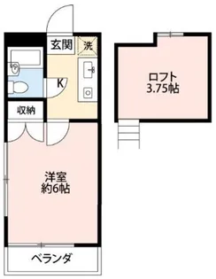 ホワイトハウスVI【1階】の間取り