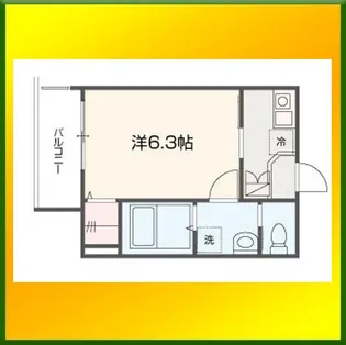 MELLAS田無【3階】の間取り
