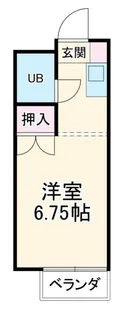 パレス新井【2階】の間取り