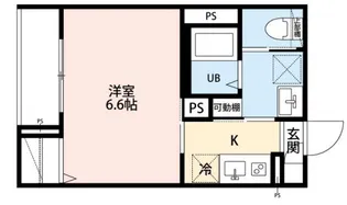 robot home 矢部III【1階】の間取り