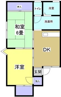 セジュールUI【2階】の間取り