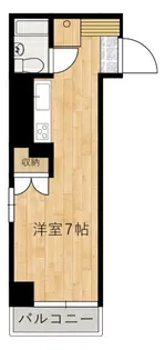 コスミック【3階】の間取り
