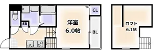 トロワ・スール【2階】の間取り
