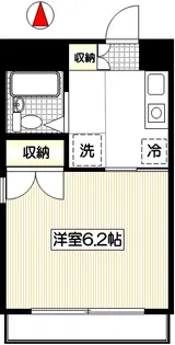 アテナゑにし【2階】の間取り