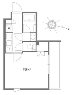 アリシアコート多摩川【3階】の間取り