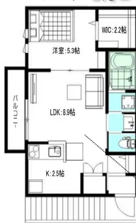 S・K blossom【2階】の間取り