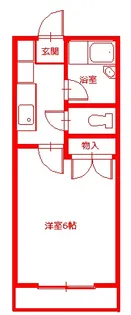 H.I.Pビル【2階】の間取り